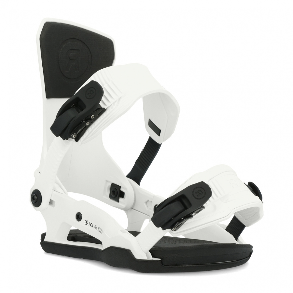 ライド シーエルシックス ホワイト_CL-6 WHITE R230401301 23-24年モデル レディース スノーボード ストラップビンディング スノボ : ホワイト RIDE