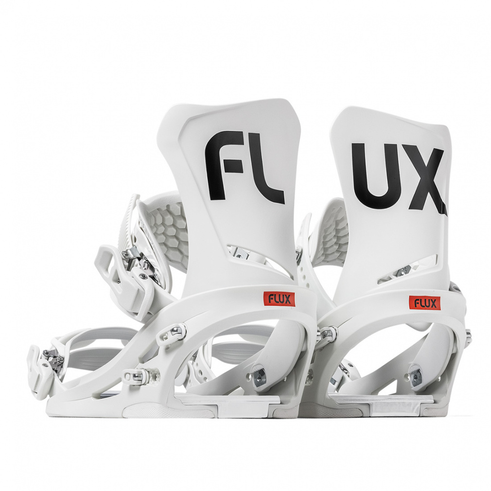 フラックス DS WHITE F24DSSW 23-24年モデル スノーボード ストラップビンディング スノボ : ホワイト FLUX