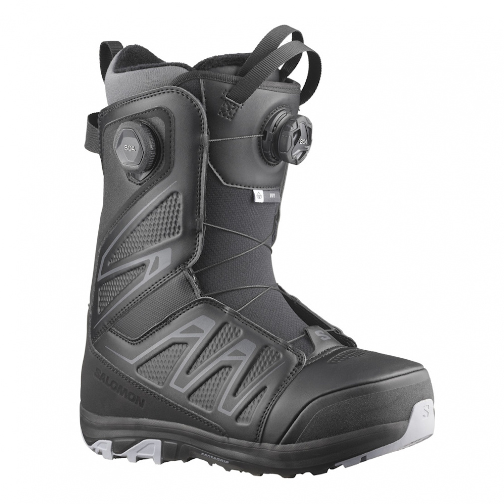 サロモン IVY BOA SJ BOA_ L47504300 24-25年モデル レディース スノーボード ブーツ スノボ : ブラック SALOMON
