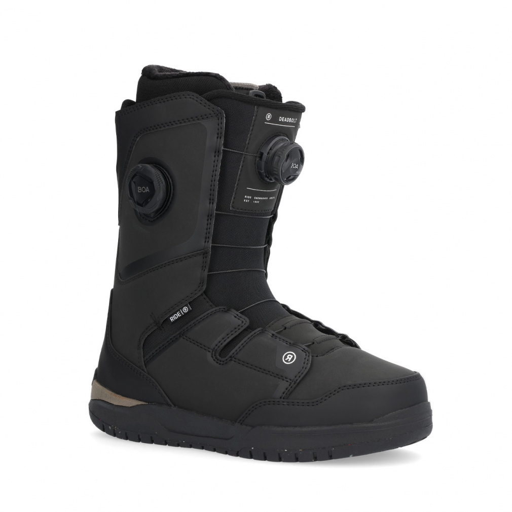 RIDE DEADBOLT スノーボード　ブーツ ライド デッドボルト ゾーナル ブラック_DEADBOLT ZONAL BLACK