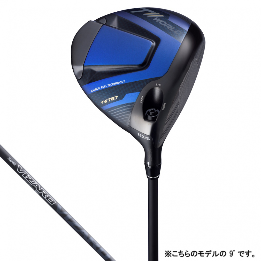 z} T//WORLD TW767 DRIVER cA[[h St hCo[ VIZARD EZ-C S 2024Nf Y HONMA