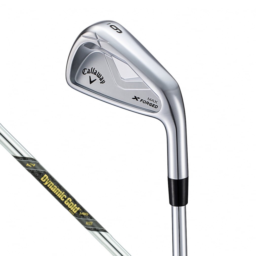 キャロウェイ X FORGED MAX アイアン ゴルフ Dynamic Gold MID 115 5本
