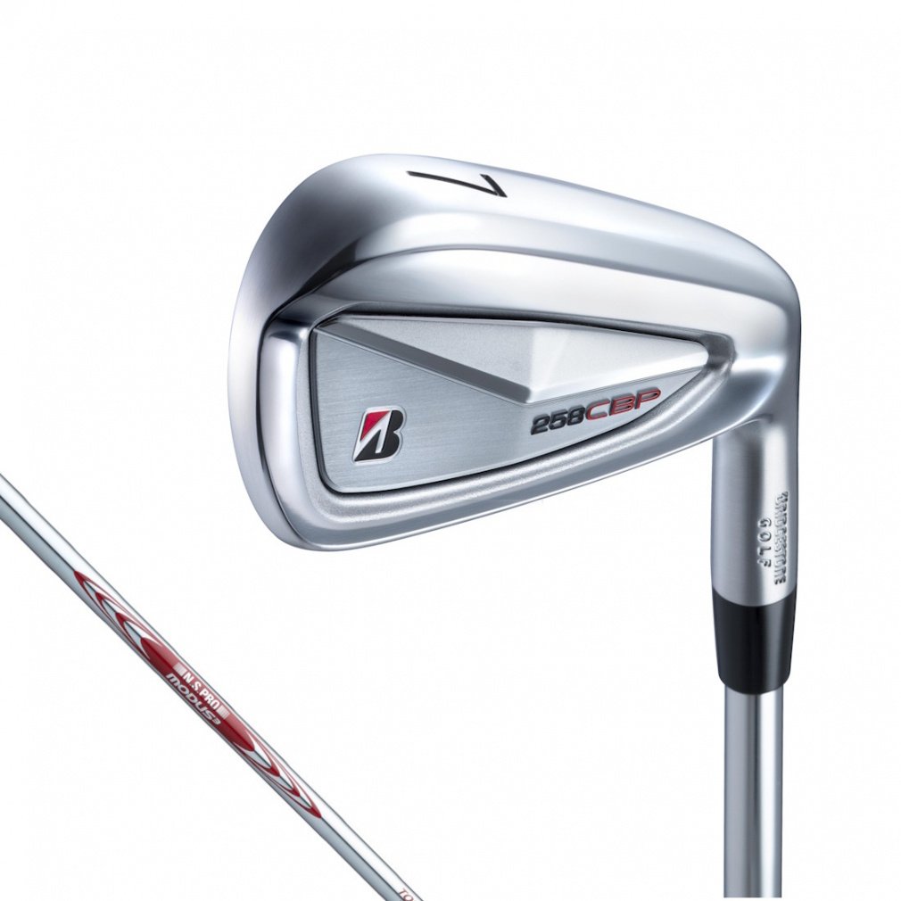 ブリヂストン258CBP アイアン6本セット　美品 ブリヂストン 258CBP アイアン ライ角2度プラス ゴルフ N.S.PRO MODUS3