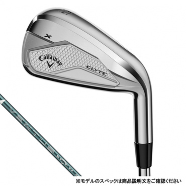 5本セット ELYTE X アイアン 6-PW VENTUS GREEN 50 for Callaway(--R)