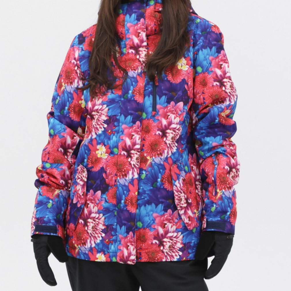 ロキシー レディース スノーボード ジャケット M / mika ninagawa X