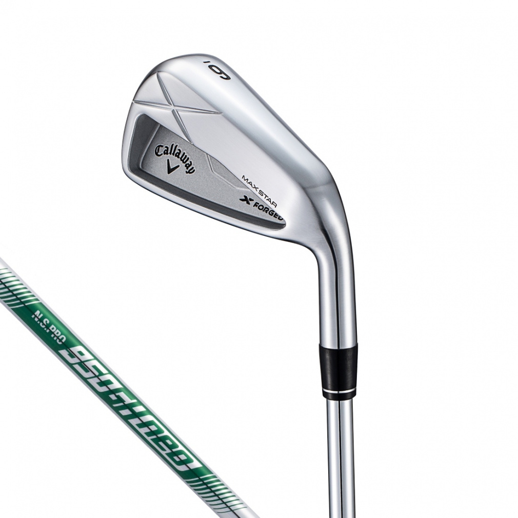 単品 X FORGED MAX STAR アイアン N.S.PRO 950GH neo(5I-S)