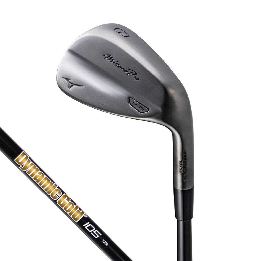 ミズノ Mizuno Pro M-15 Gray IP ゴルフ 単品アイアン Dynamic Gold