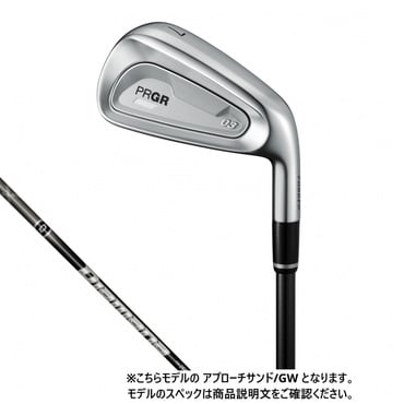 単品 25 03 IRON アプローチウェッジ Diamana M FOR PRGR
