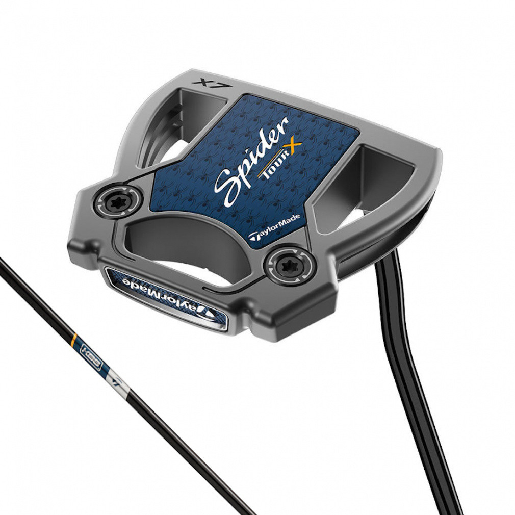 SPIDER TOUR X DOUBLE BEND パター KBS BLACK STEPLESS STEEL SHAFT