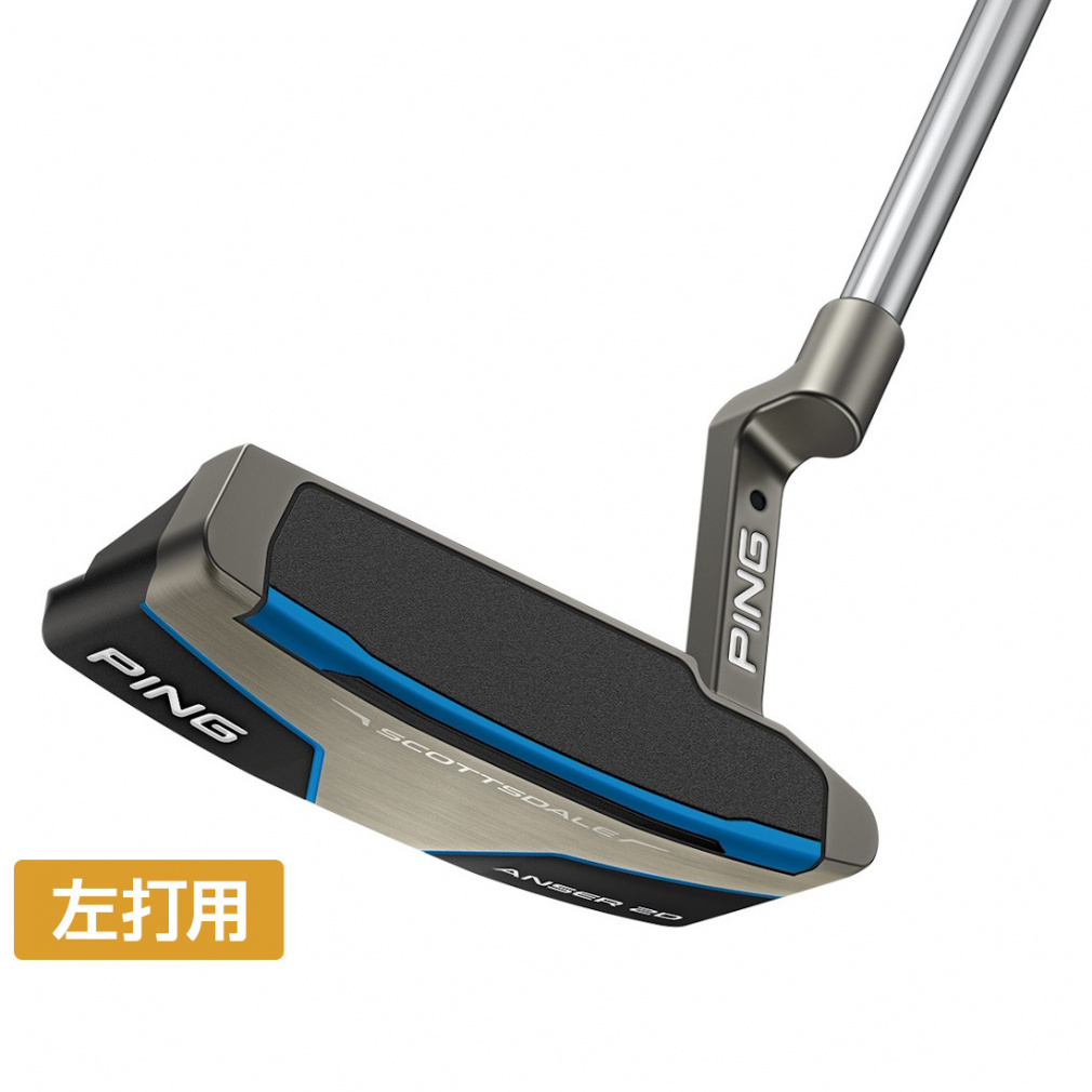 ピン LH SCOTTSDALE ANSER 2D BLK SPST ゴルフ パター 2025年モデル メンズ 左用 PING