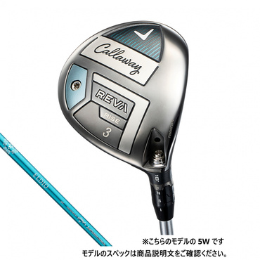 レディース REVA RISE フェアウェイウッド ELDIO 40 for Callaway LDY(5W-L)