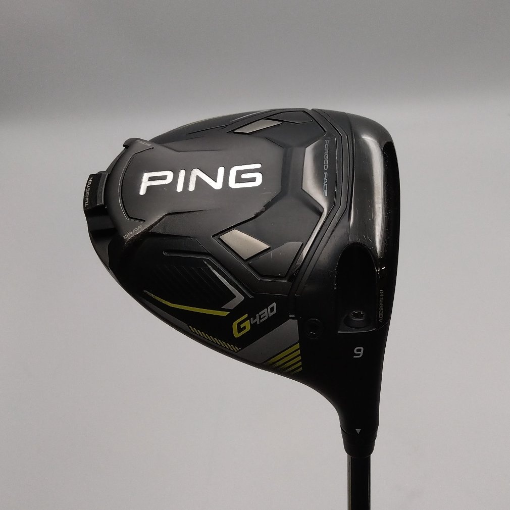 【美品】 PING G430 LST ドライバー 9° ツアー クローム 65 PING ピン G430 MAX ドライバー TOUR 2.0 CHROME 65 右用