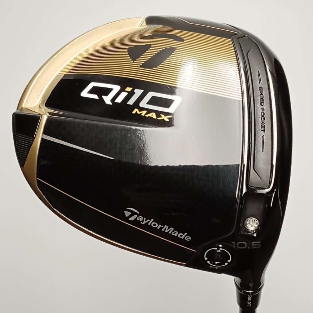 Qi10 MAX デザイナーシリーズ ゴールド 10.5度 S 公式店購入品 Qi10