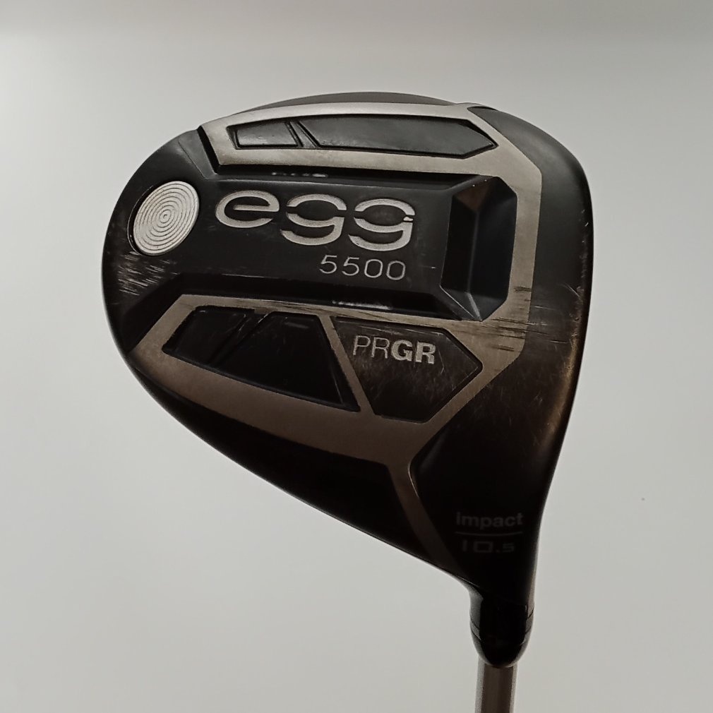 1円 美品 PRGR プロギア egg IMPACT ドライバー 10.5° フレックスS M