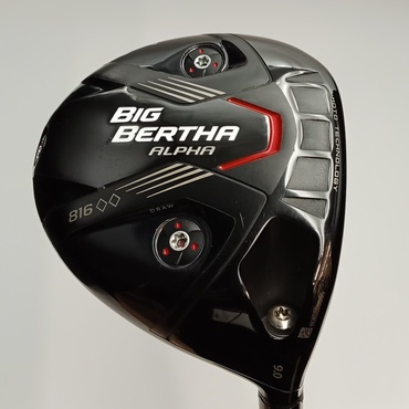 BIG　BERTHA　ALPHA　816◆◆(ダブルダイヤモンド) 1W 9°  S KURO　KAGE　XM　60