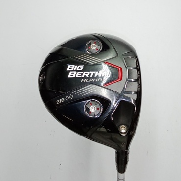 BIG　BERTHA　ALPHA　816◆◆(ダブルダイヤモンド) 1W 9°  S ATTAS　G7　6