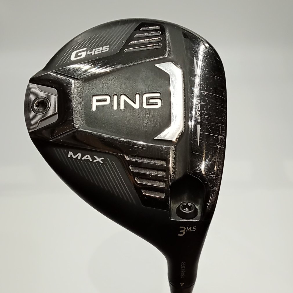 【美品】PING G425 MAX 3W ヘッドカバー付シャフトピンツアー55S 美品】PING G425 MAX 3W ヘッドカバー付シャフトピンツアー55S