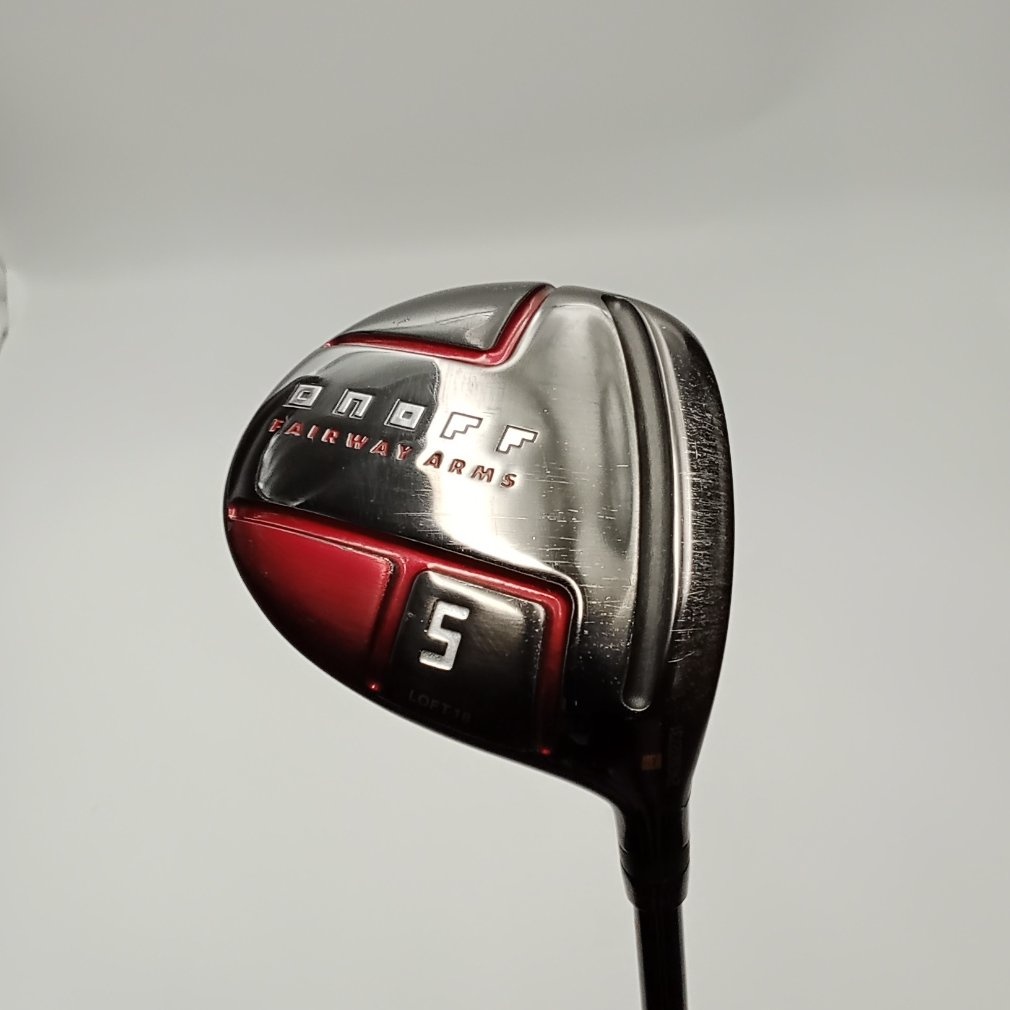 2022年ダイワ赤ONOFF 5W（S）純正シャフトMP-522F ONOFF FAIRWAY ARMS AKA (2022) 5W 18° S SMOOTH KICK MP-522F｜Alpen