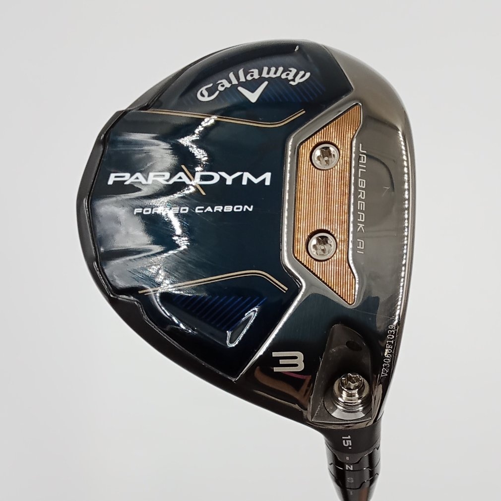 未使用 Callaway キャロウェイ PARADYM 3W 15° R PARADYM 3W 15° SR VENTUS TR 5 for Callaway｜Alpen Online 公式