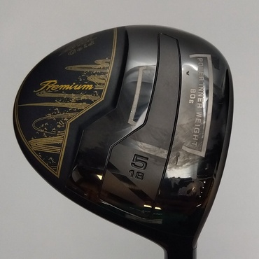 AXEL　Gold　Premium　6　(2024)　高反発 5W 18°  S AXEL　Gold　Premium　オリジナルカーボン