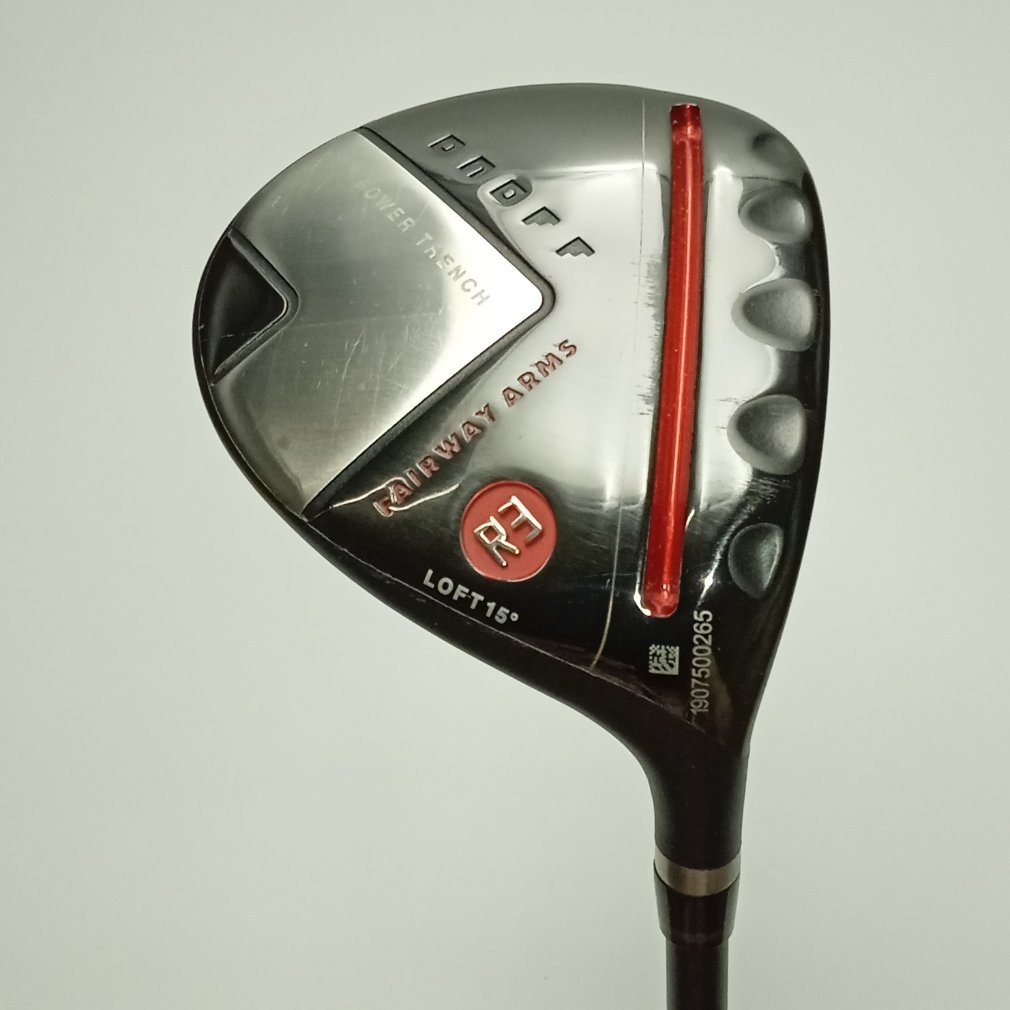 ONOFF FAIRWAY ARMS 3番ウッド LABOSPEC ONOFF FAIRWAY ARMS KURO TI (2020) 3W 15° S LABOSPEC SHINARI f60K