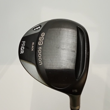 egg　spoon　BLACK 3W 15°  SR (M-40) Diamana　FOR　PRGR