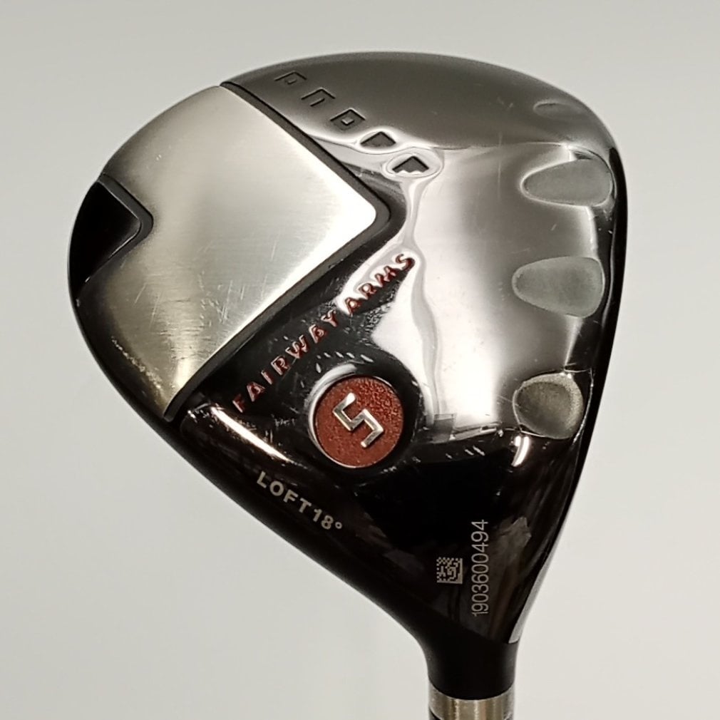 ぶっ飛び オノフ KURO 5番(18°) LABOSPEC SHINARI ONOFF FAIRWAY ARMS KURO (2020) 5W 18° S LABOSPEC SHINARI f60K
