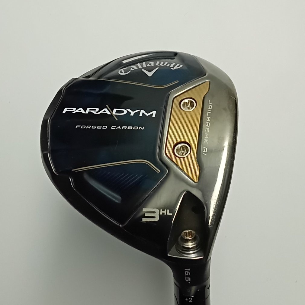 美品 名器Callaway PARADYM 3HLロフト16.5度 PARADYM 3HLW 16.5° SR VENTUS TR 5 for Callaway｜Alpen Online 公式