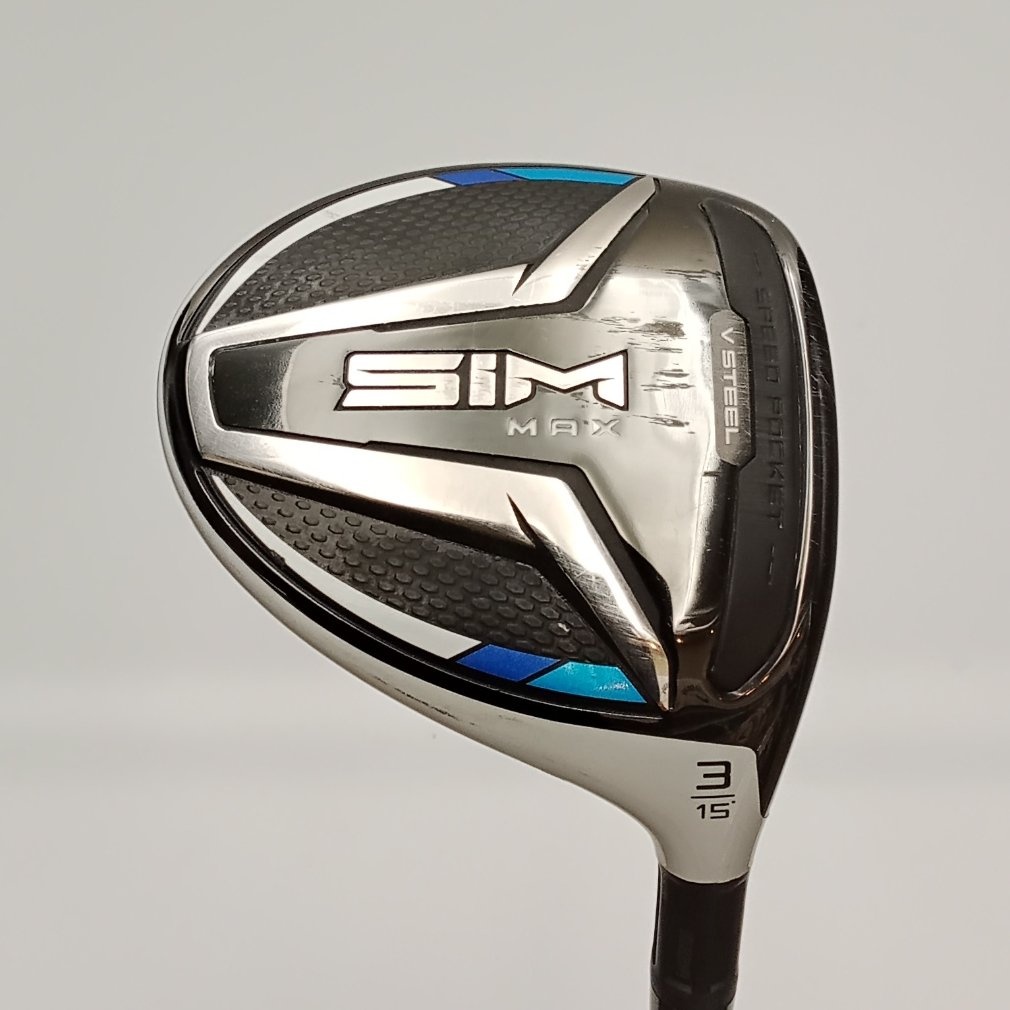 ⁄ BLUE TENSEI SIM MAX TaylorMade 3W 0 Flex Fairway 15° FW TM50 3w