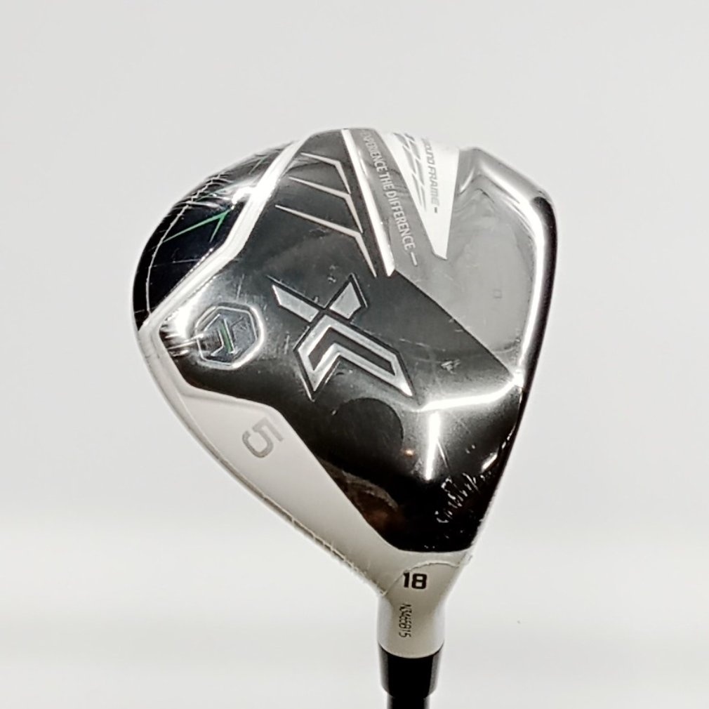 超美品!! XXIO-X 限定色マットホワイトフェアウェイウッド 5番 XXIO X -eks- マットホワイト (2022) 5W 18° S Miyazaki AX-2｜Alpen