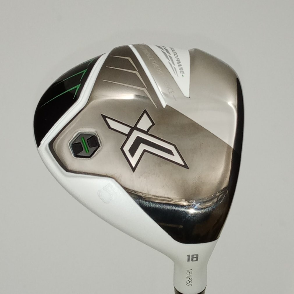 ゼクシオX-eks 2022 5W SR 純正AX-2 HC付 XXIO X -eks- マットホワイト (2022) 5W 18° SR Miyazaki AX-2｜Alpen