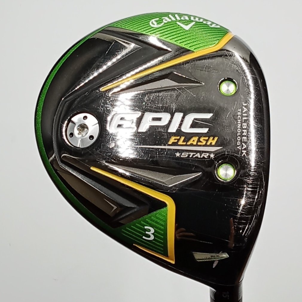 キャロウェイ エピックスター3W Aシャフト 15° Golf Fairway Wood