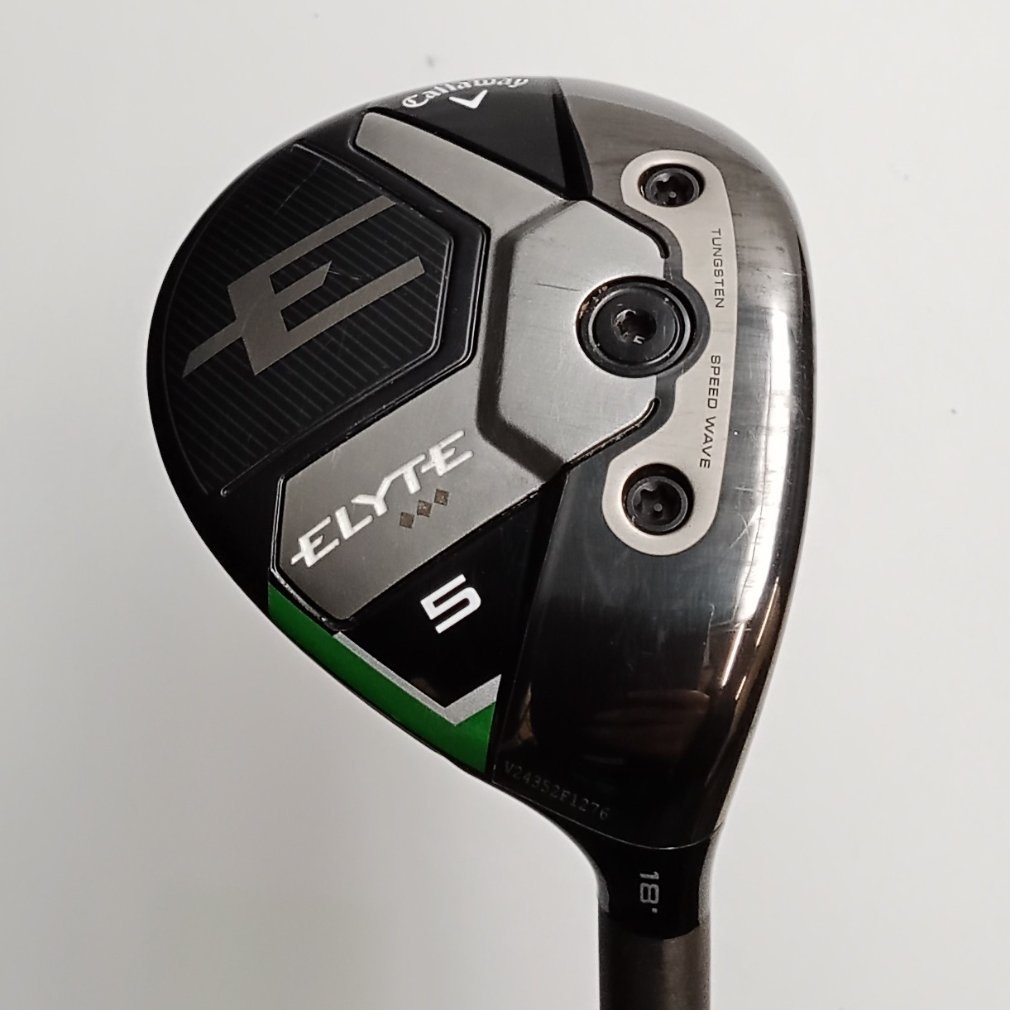 ELYTE ◇◇◇ (ﾄﾘﾌﾟﾙﾀﾞｲﾔﾓﾝﾄﾞ) 5W 18° S TENSEI GREEN 60 for Callaway