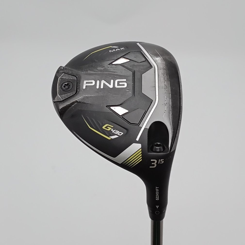 ピン PING G430 MAX 3w 15° ヘッド単品 中古品 送料無料 G430 MAX 3W 15° S PING TOUR 2.0 CHROME 75｜Alpen Online 公式