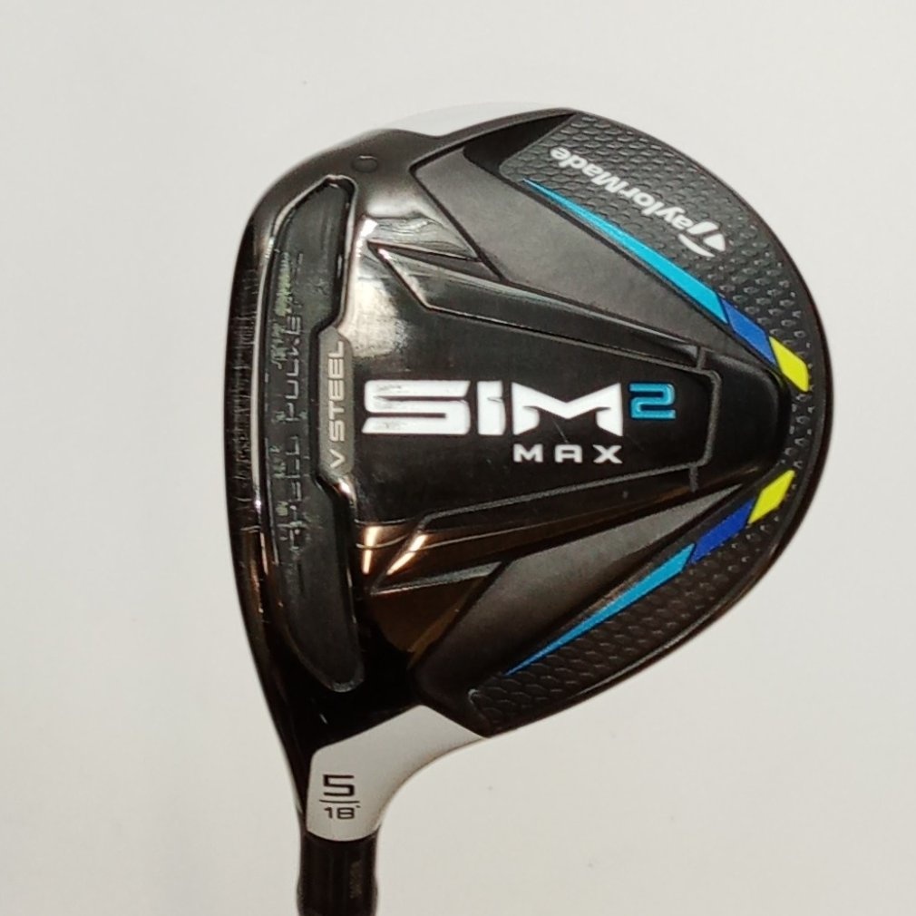 SIM2 MAX フェアウェイウッド BLUE テーラーメイド 5W TENSEI 18