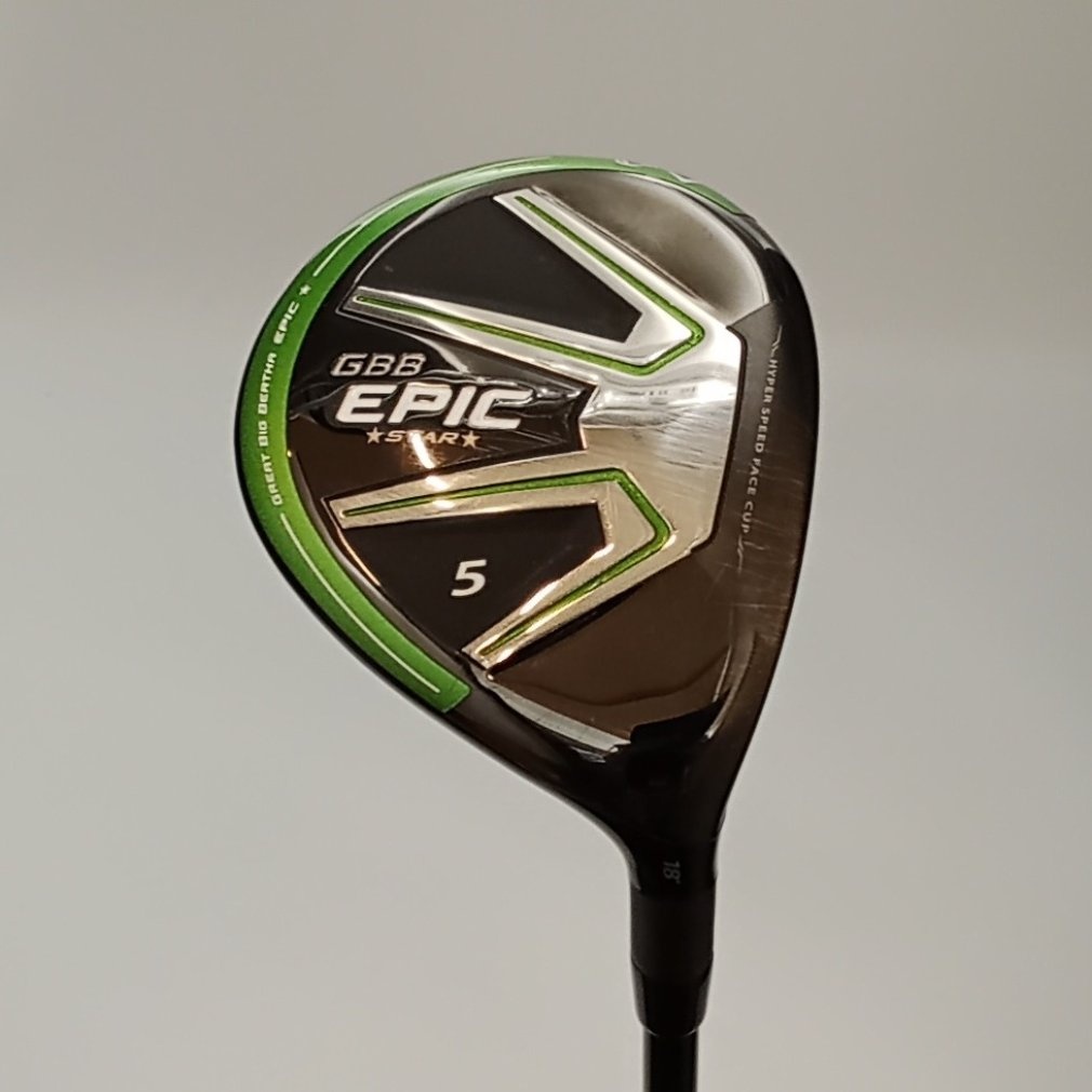 名器 レアセット キャロウェイ GBB EPIC STAR 5W.7W 2点セット