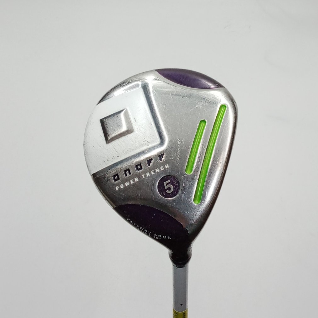 ONOFF FAIRWAY ARMS PURPLE (2015) レディス 5W 19° L SMOOTH KICK LP