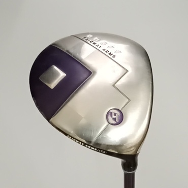 ONOFF　FAIRWAY　ARMS　(2019)　レディス 4W 17.5°  A SMOOTH　KICK　LP-419F　パープル