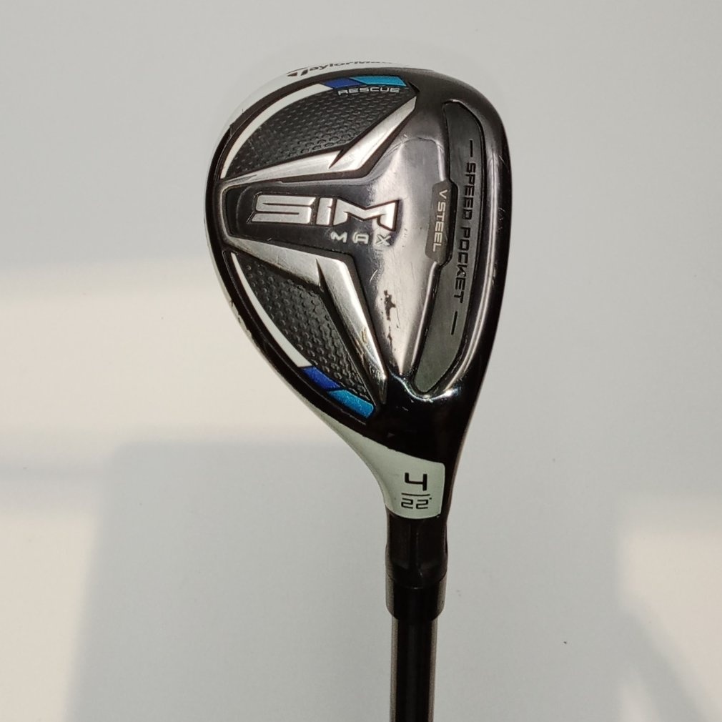 TaylorMade - SIM MAX レスキュー　#3 TENSEI  BLUE TM60  S TaylorMade SIM2 MAX RESCUE Hybrid #3 TENSEI BLUE TM60 (R