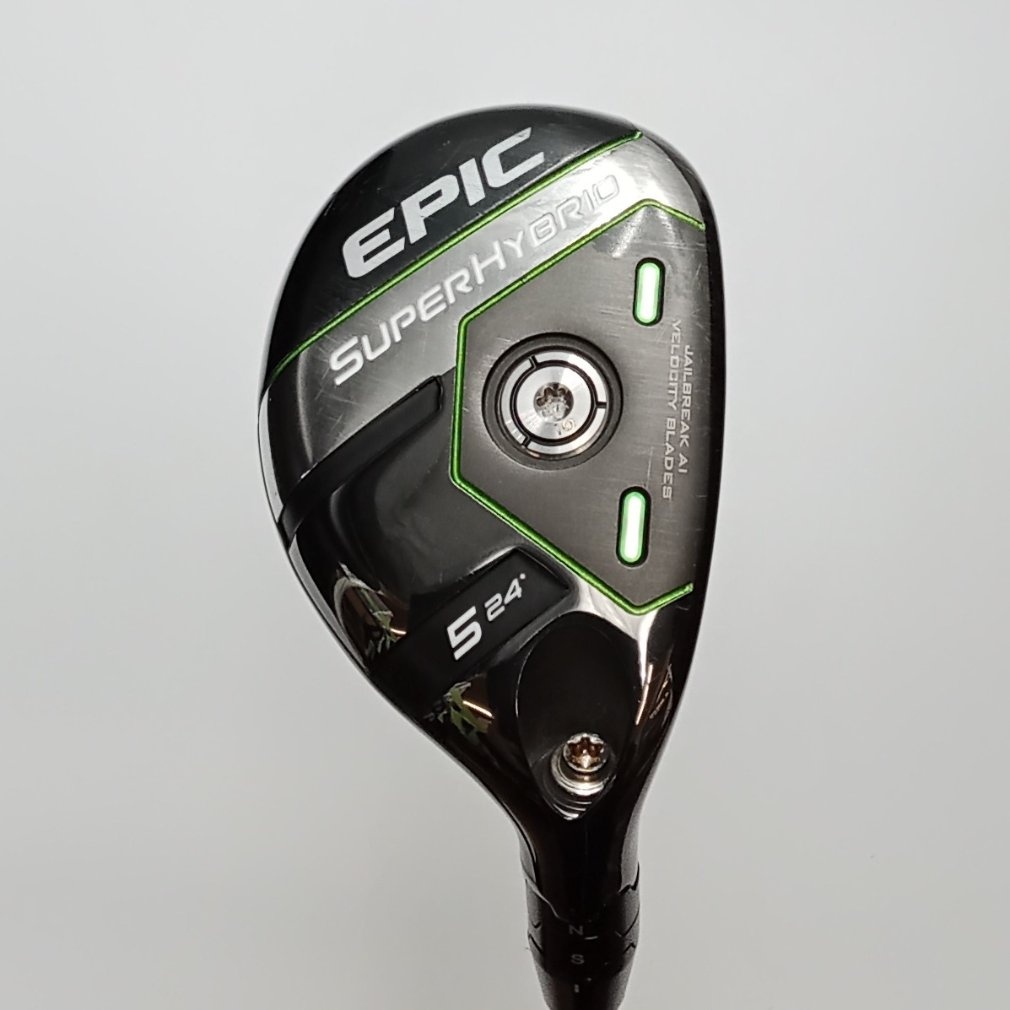 ​【美品】エピック スーパーハイブリッド 24° 5H 純正ディアマナ 55S EPIC SUPER HYBRID 5H 24° SR Diamana 55 for Callaway｜Alpen Online