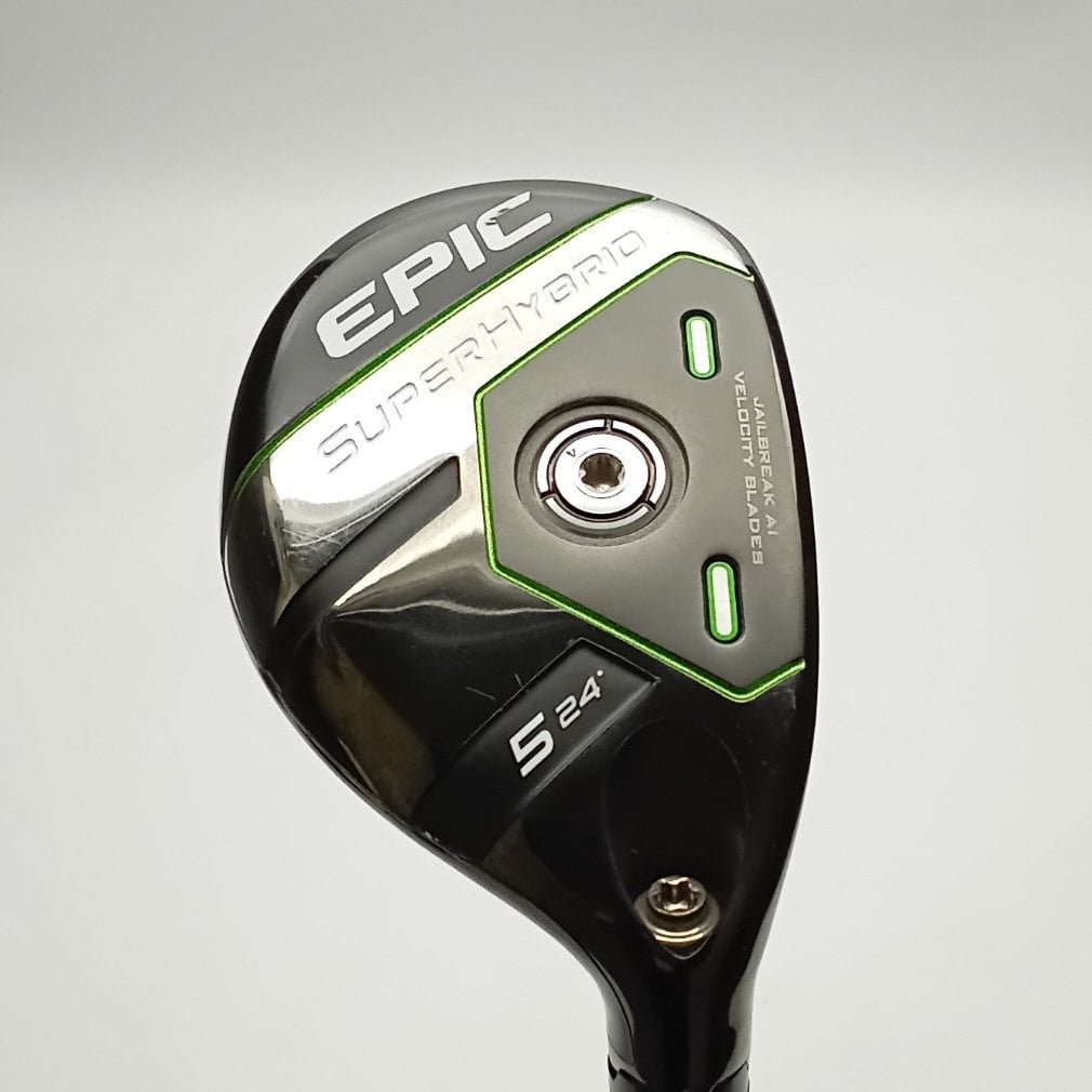 Callaway Epic Super Hybrid 5番 24度レフティ EPIC SUPERHYBRID 5U 24