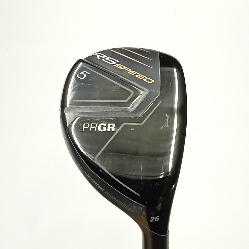 PRGR ゴルフ クラブ ウェッジ 26度 Fujikura SR ５番 RS SPEED U5 26° R (M-37) Speeder NX FOR PRGR｜Alpen Online 公式
