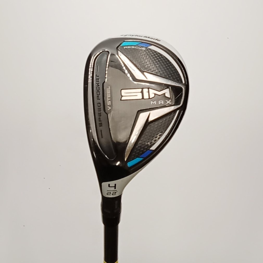 TaylorMade SIM MAX レスキュー 4番 22度 ゴルフ TaylorMade SIM MAX