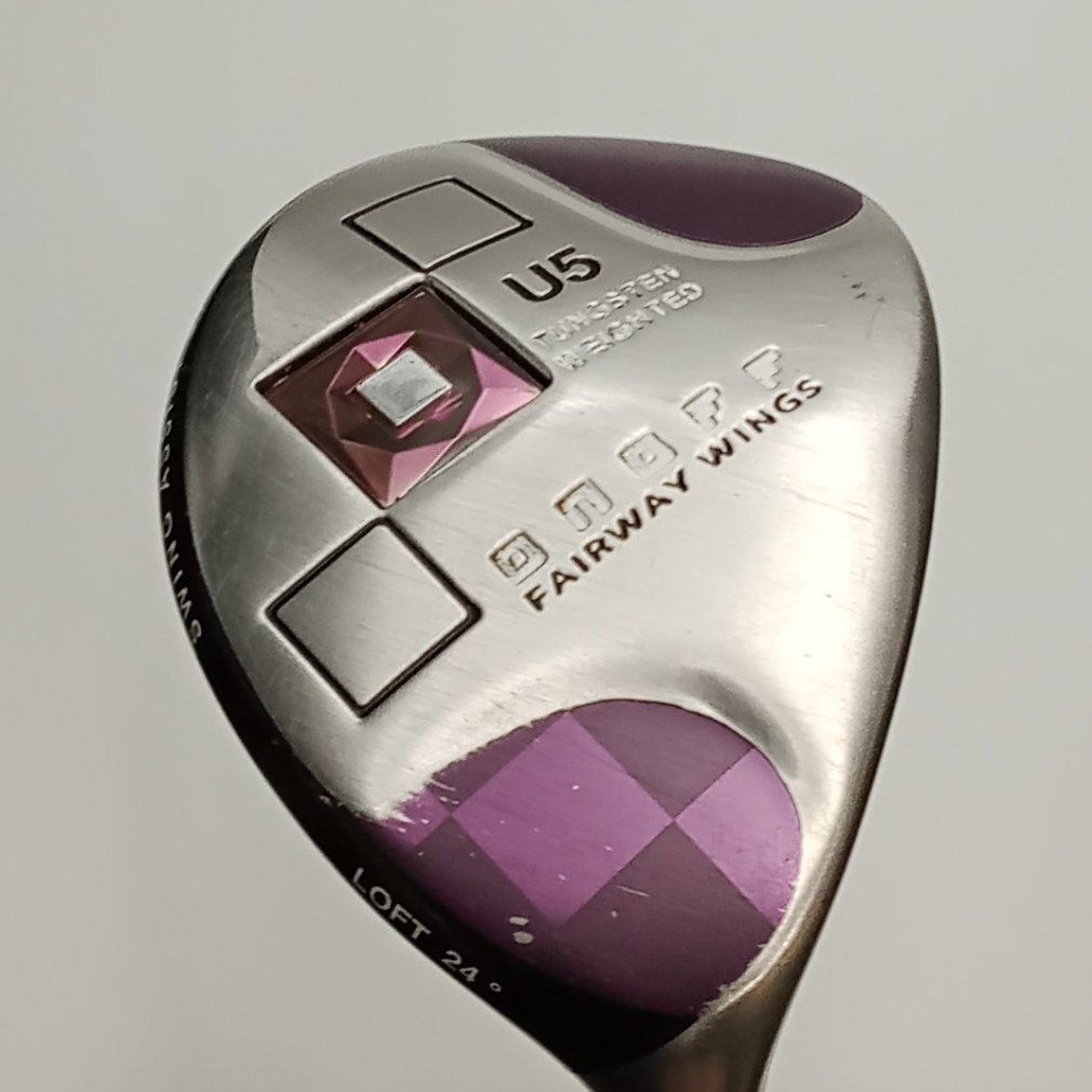 ONOFF FAIRWAY WINGS (2013) ﾚﾃﾞｨｽ 5U 24° L SMOOTH KICK LP-414U