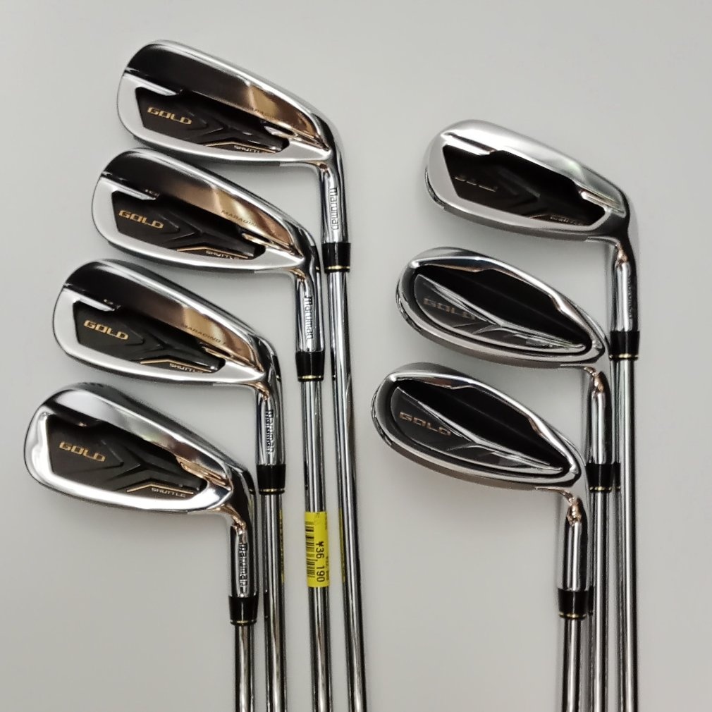 | 5087 GOLD【１０,５°】４５,２５インチ【Ｒ】綺麗な状態 SHUTTLE LEGEND T&S | スーツケース | WALKER クラブ