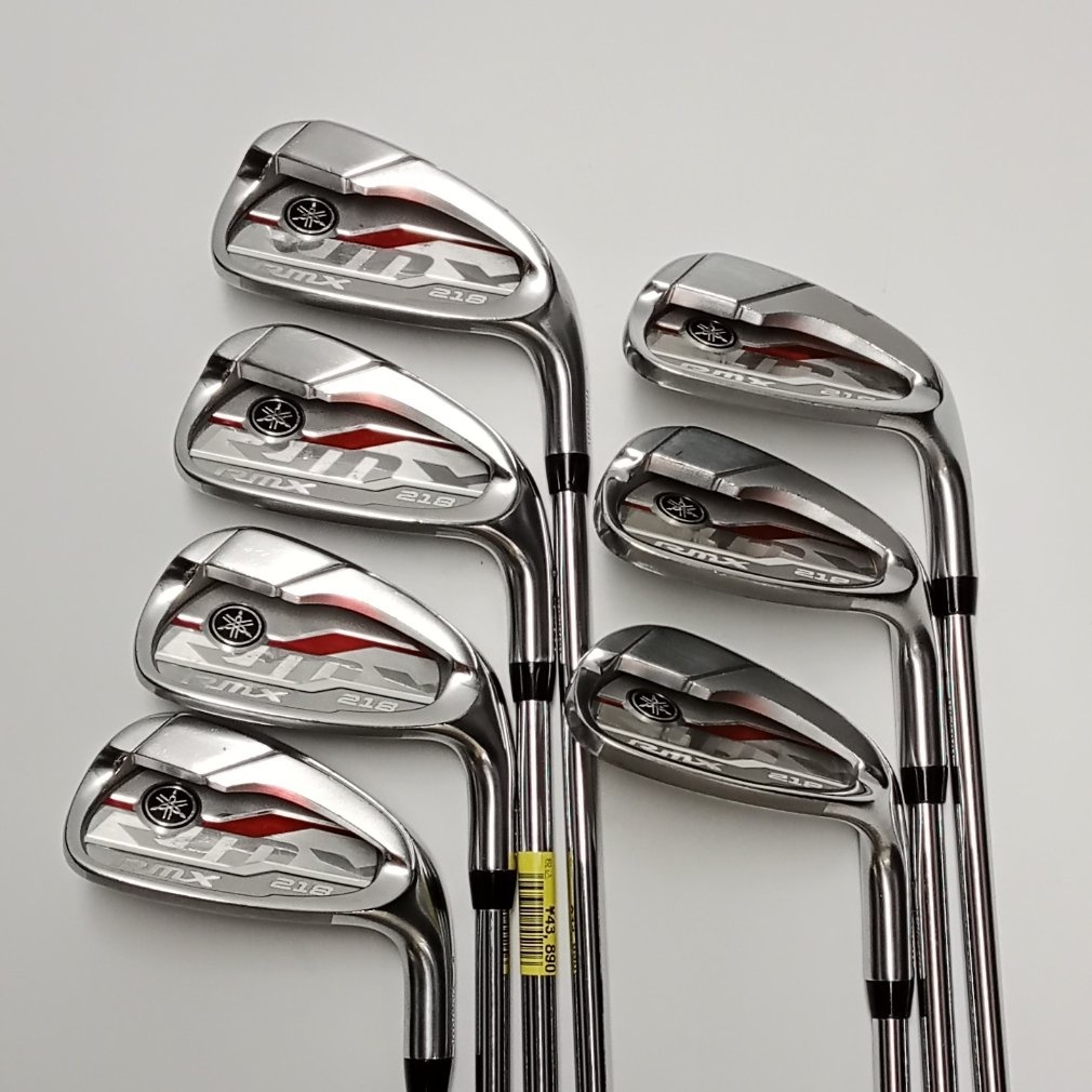 ６、ヤマハ　RMX２１８　６～P・A・S　7本　NS　PRO９５・S ゴルフYAMAHA ヤマハ アイアン RMX218 5I〜P 6本セット ヤマハ RMX