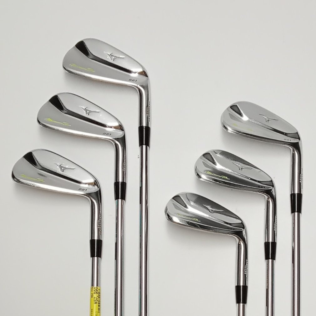 【中古】ミズノプロ 221 ６本セット ダイナミックゴールドX100 Mizuno Pro 221 X100 Dynamic Gold EX TOUR ISSUE｜Alpen Online 公式
