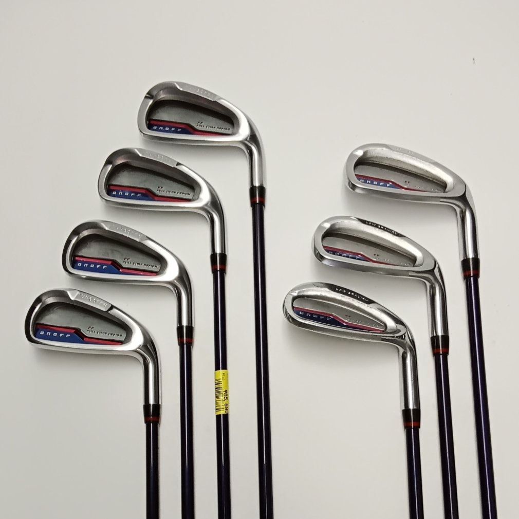 【新品】ONOFF AKA FF アイアン 5本セット　硬R FF-521I ONOFF AKA FF R HIGH REPULSION KICK FF-521I｜Alpen Online 公式