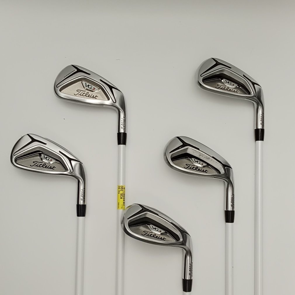 【美品】希少7本 Titliest VG3 Type-D 2018 S タイトリスト／VG3／VG3 アイアン TYPE-D（2018）の口コミ評価｜ゴルフ