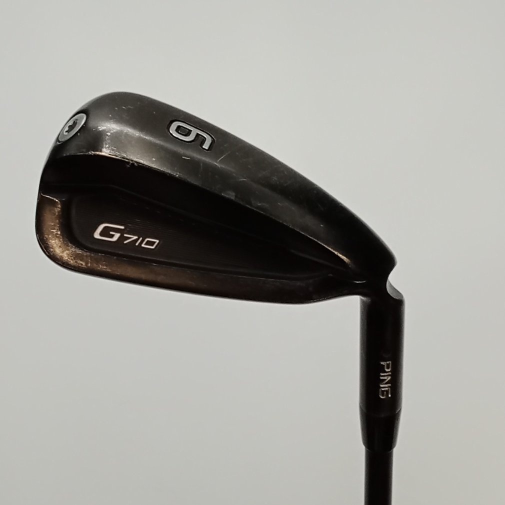 【希少】PING G710 × カーボン アーコス付 飛び系 ブラックI 5本 希少】PING G710 × カーボン アーコス付 飛び系 ブラックI 5本 希少